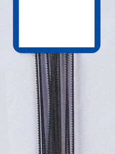 Brzeszczoty do wyrzynarki 130 mm grade 0 - miękka do metalu (12szt.) BERNARDO