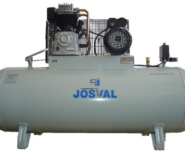 Kompresor pasowy - tłokowy CLASSIC - MC-MLC-25/A (230V) (25L, 1.5KW, 10BAR) (zawór automatyczny) JOSVAL